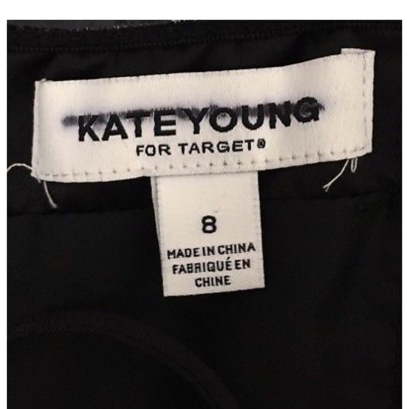 Kate Young For Target Peplum Pencil Dress Size 8 - Picture 5 of 5